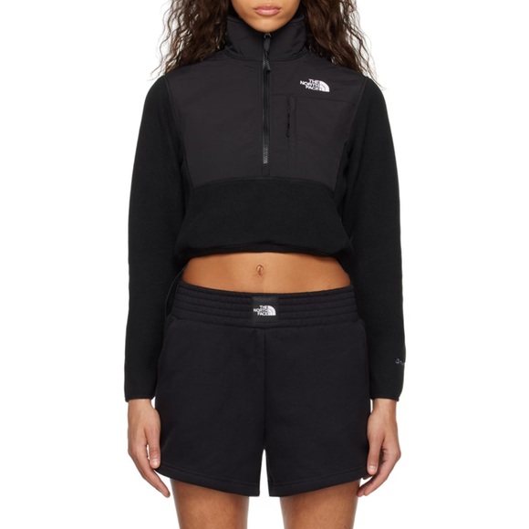 The North Face Jackets & Blazers - NEW The North Face Black Denali Crop Jacket - Black